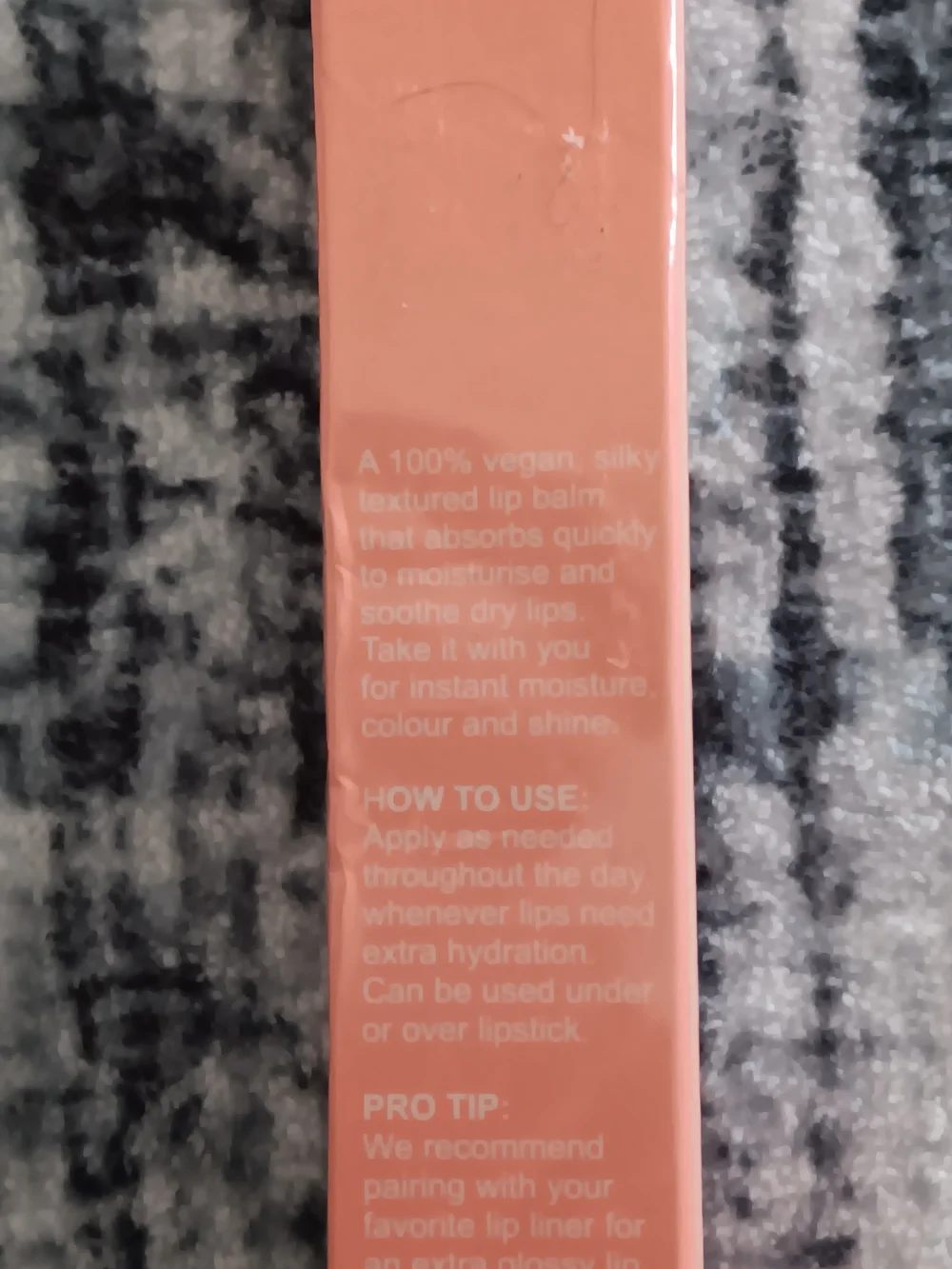 Lip Balm Butter #4 Cake — Peachy Pink Hydrating Balm